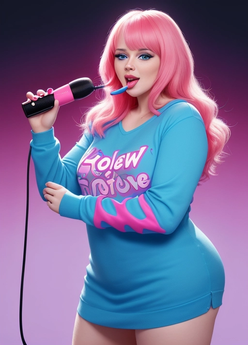 AI Art by LAVENDER MACHOKE | Dopamine Girl