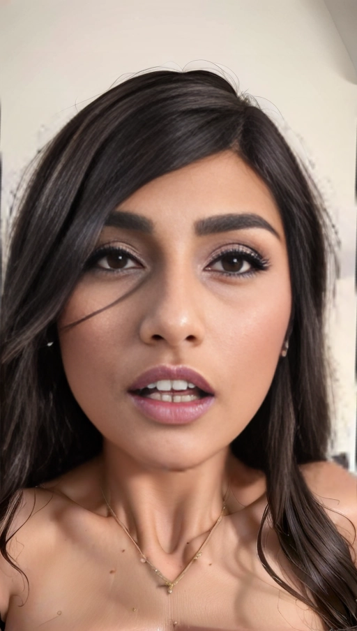 dpmg_mia_khalifa_v1, accurate facial detail, , best quality,nsfw, dark hair, disdain, big tits, beautiful nipples, pretty face, cum dripping face, big veiny cock in mouth