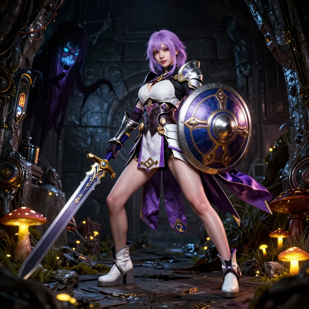 AI Art by MAGENTA CHARIZARD | Dopamine Girl