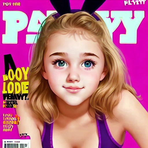 Super young very cute face teen girl on the cover of playboy. Magazine cover. Young looking. Aged down. Highschooler
