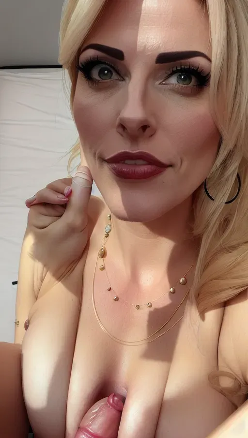 portrait of, females, holding cock on her hand, fellatio, faces