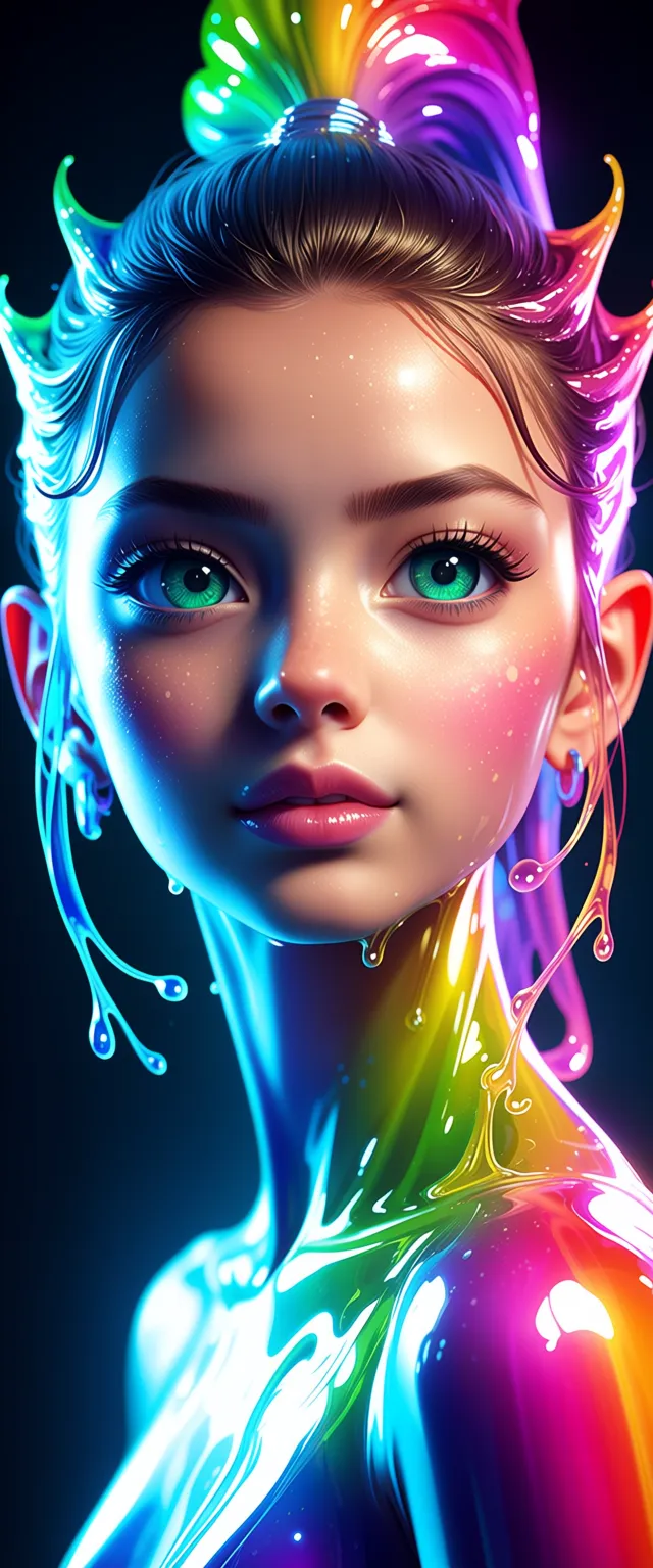 AI Art by MAGENTA CHARIZARD | Dopamine Girl