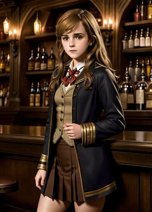 Dopamine Girl - highly detailed, realistic photo, Emma Watson, as adult ...