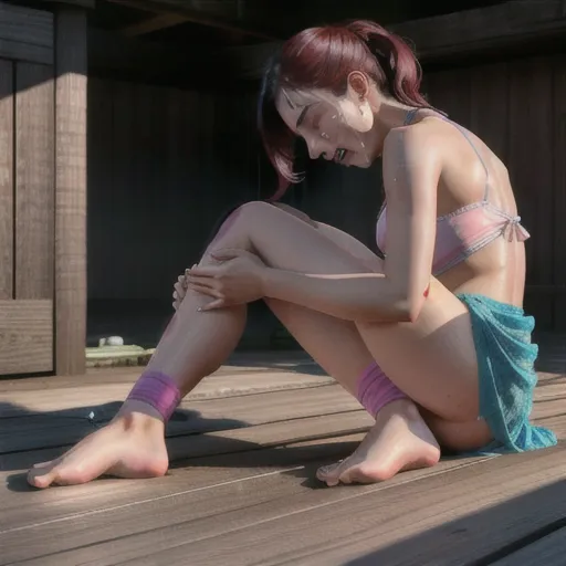 ultra realistic 4k, raping crying woman, 22, Cumming inside, shaming her, punishing her, smacking her, abusing her, forcing her swift and hard, bare dainty feet