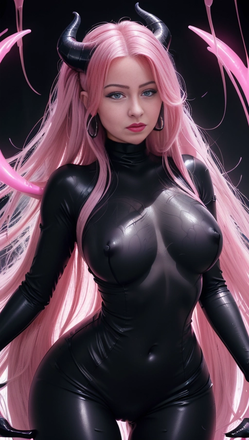 best quality, (((ultra high res))), (((detailed face and eyes))), ((perfect face)), (big shining heart choker), earrings, jewelry, (conjuring), witch, ((very long voluminous hair)), ((((black skintight neckholder)))), ((((pink lipstick)))), ((black long sleeves)), ((glowing heart)), (((demon mark))), ((((straight hair)))), (((Kylie Jenner))), (((((very very long hair))))), (((perfect face and eyes))), (((straight hair))), ((black leggings)), (black latex suit), ((succubus)), demon horns , (((huge cameltoe))), black gloves, ((symbiote goo suit)), ((symbiote goo hair)), ((symbiote goo face)), ((symbiote goo everywhere)), ((succubus symbiote girl)), (((demon tail))), (((hair-raising symbiote))), ((purple glowing lines)), ((((having sex)))), (((burgundy hair)))