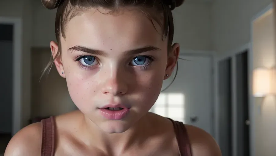 Dopamine Girl - Portrait photo of, nude sexy longing shameless Young nude Chloe Grace Mortez as