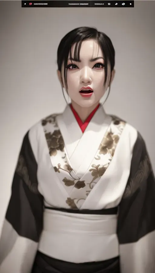 1girl, portrait, detailed face::5, beautiful::5, attractive::5, sexy::5, flawless::5, shapely::5, sensual, dirty::5, fatal, lethal, deadly, hurt::5, bruised::5, feudal japan::5, japanese , seductive, surprised, startled, stunned, attacked, ambushed, assaulted, frightened, terrified, alarmed, scared, spooked, panicked, fearful, terrorised, moody lighting::5, night::5, short hair, dark hair, black hair, parted hair, almond shaped eyes, eyes open::5, eyes wide::5, eyes wide open::5, thin lips, solo , masterpiece, ultra high res, professional, photo referenced::5, 23 years old, young adult::5, slim, pale skin, kimono, dark red kimono, saliva, saliva dripping, summer, thin clothing, sweat, sweaty skin, shiny skin, purple eyeliner, small breasts::5, pain::5, head tilt, mouth open, mouth agape, parted lips, bending, bent, 1 character, long sleeves::5, loose top, bags under eyes,