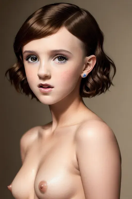 A high-quality erotic hyper-realistic photo of young Millie Bobby Brown naked
pretty face with the tongue outside ((visible tiny breasts)) oily shiny skin (focus on upper body and face)