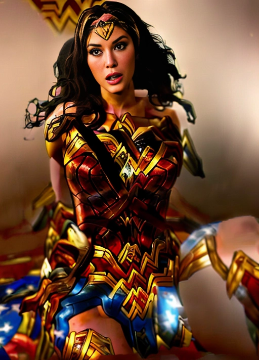 A tearful frightened (((((Wonder Woman))))) with her legs spread as she sits on the huge erect clock of a black man, getting ((((fucked very deep)))). Her (((eyes are full of tears))), her mouth wide open in anticipation, (((thick cum oozing over the thick cock and between her legs))), red scratch marks and bruises on her legs and arms.
