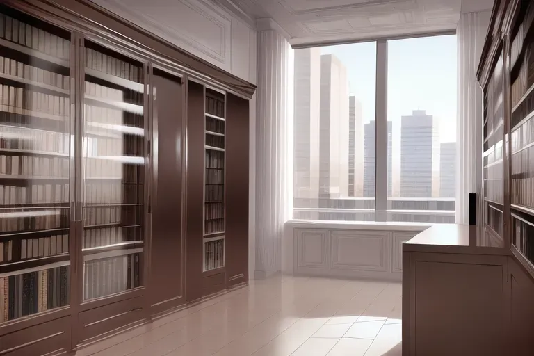 ultrawide shot, 20 year old, a milf, insanely beautiful, naked, white, library, daytime, natural light, surprised, 8k, professional