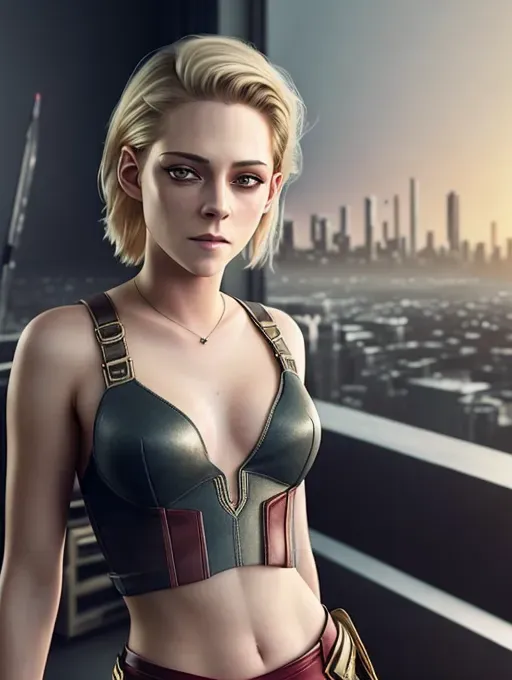 realistic 8k HD photograph, (((Natlie Dormer)))((((Kristen Stewart)))),(((as a superhero)))(((floating over a city))),((smirking))(((undressing)))(((wearing a legless sleeveless Asgardian costume))),((very sexy pose)),(((perky breasts))),(((very slender athletic body))),(((very short pixie cut hair)))((undercut)), five slender fingers, beautiful face, beautiful lips,detailed large eyes,curved eyebrows,cgsociety,cinematic lighting,studio lighting,professional,editorial