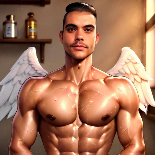a 8k high detailed photo of body shot
straight male
Covered with clothes
Ultra Detailed
Best Quality
Most Detailed
Angel Wings
Angelic Lighting
Love
Hope
Magic casting
Crown
Smiling
king
happy
Glory
Warrior
Angels
Angelics
Positivity
Happiness
ecstasy
enraptured
sweaty
saving
God
Royalty
Morality
Goodness
True Good
Power
Force
Authority
Ethical
Saviour
orgasm face
Halo
short Hair
Always and Forever Sentimental
in heat
hot
ultra hot
best
best lighting
tantric
Neutral
Brilliant
Logical
Compassionate
Perfect
Perfection
Exciting
Integrity
Winged
Courage
Purity
Harmony
Beauty mark on upper lip
sexy masculine
clean shaven
shaven head
