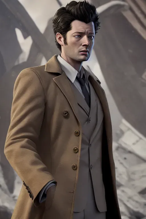 Highly Detailed 8k Castiel