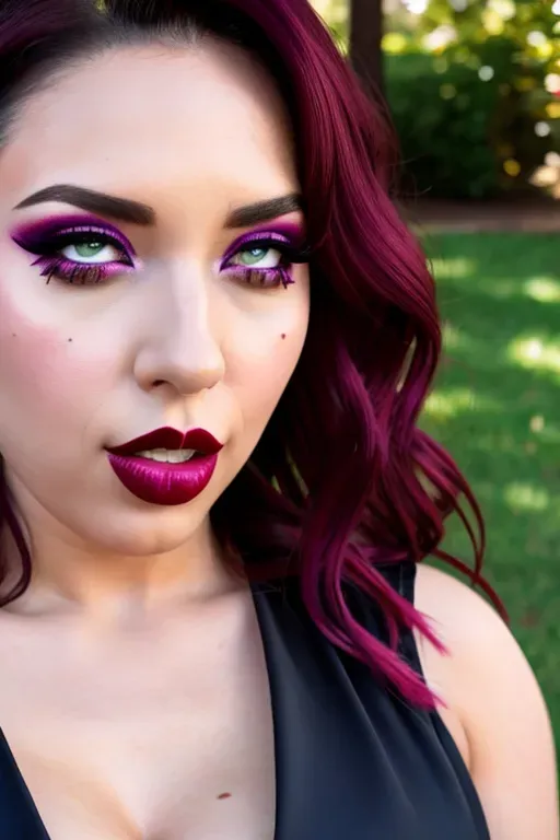 <lora:dpmg_ahegao:0.7>, (closeup),full body, eyelashes, woman,ahegao,((bukkake,facial,cum)), parted lips,(oiled body:1.1),blush,(outdoors), photo referenced,best quality, ultra high res, (photorealistic:1.4), (detailed face and eyes),realcumAI, 30 year old Serbian woman, large tits, black dress, dark wavy hair, red lipstick, purple eyeshadow, tall, curvy,