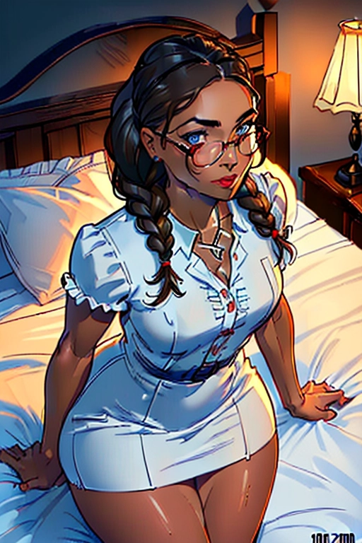 My best friend is a cute Christian lady, 30 years of age, mom, offspring of a pastor, wife of a deacon, sexy, submissive, half naked, dark blonde hair, hair is braided, ((Alexandria Ocasio-Cortez)), blue eyes, thick frame glasses, curvy figure, small perky breasts, thin waist, curvy hips, thicc ass, full thighs, thigh gap, wearing a modest pink easter sunday dress with frills, her bottom is naked, naked wet aroused clit, naked aroused vagina, naked throbbing brown anus, bending over on all fours, crawling on my bedroom floor, presenting me her spread open ass, completely showing off her ass, just beside the bed, begging, needing my cock, wanting to bear my seed, ((high definition)), ((4k quality)), ((excellent lighting)), ((great shading)), ((pristine detail)), ((really clear picture)), ((beautiful vibrant colors)), ((accurate at lower prompt guidence)), ((ultra realistic)), (((five fingers per hand))), (((two arms per person))), (((two legs per person))), (((two hands per person))), (((two feet per person))), ((((100 percent according to prompt))))
