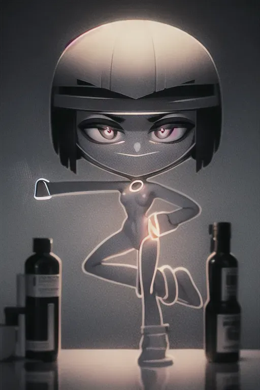1girl, full body, naked, short black hair, constricted pupils, light smile, looking at viewer, atmospheric lighting, night sky, blowjob, <lora:dpmg_normal_expression:1>