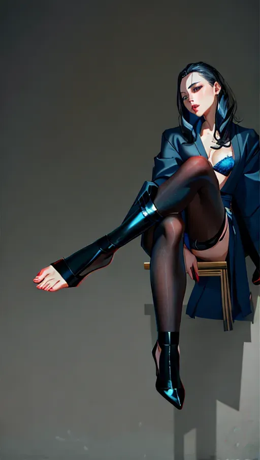 1girl, half body , detailed face, beautiful::5, gorgeous::5, attractive::5, pretty::5, stunning::5, sexy::5, flawless::5, shapely::5, sensual, dirty::5, fatal, lethal, deadly, hurt::5, bruised::5, feudal japan::5, japanese , seductive, surprised, startled, stunned, attacked, ambushed, assaulted, frightened, terrified, alarmed, scared, spooked, panicked, fearful, terrorised, moody lighting::5, night::5, short hair, dark hair, black hair, parted hair, almond shaped eyes, thin lips, solo , masterpiece, ultra high res, professional, photo referenced::5, soft feminine facial features, 27 years old, slender, slim, lean, lithe, pale skin, kimono, dark blue kimono, saliva, saliva dripping, summer, thin clothing, sweat, sweaty skin, shiny skin, eyeliner, small breasts::5, head twisted, head turned, bra, blood::5, bleeding::5, pain::5, feet, foot, dorsal, toes, toe, head tilt, mouth open, mouth agape, parted lips, bending, bent, 1 character, upper body leaning, upper body forward, upper body bent, arms by the side, turning, head turned, breast covered, chest covered, kimono, skirt, stockings, thin stockings, black stockings, thin socks,