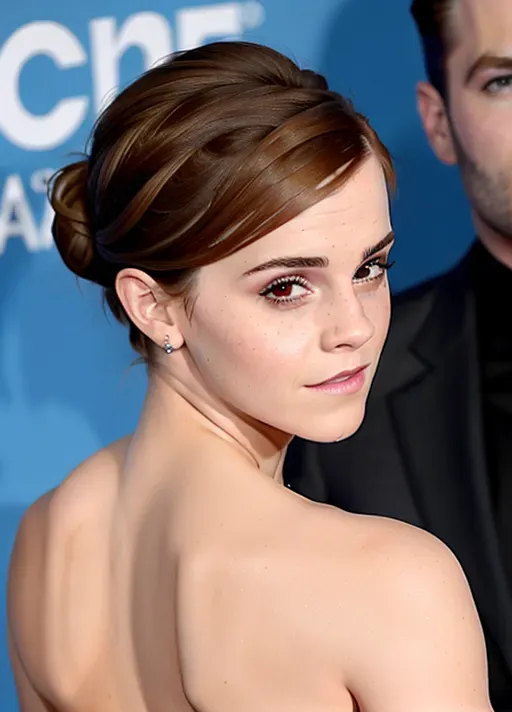 Dopamine Girl Emma Watson Slut Cosplay From Behind Red Carpet Event