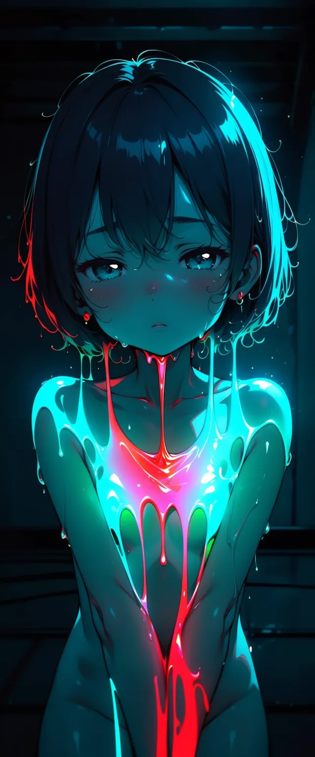 AI Art by MAGENTA CHARIZARD | Dopamine Girl