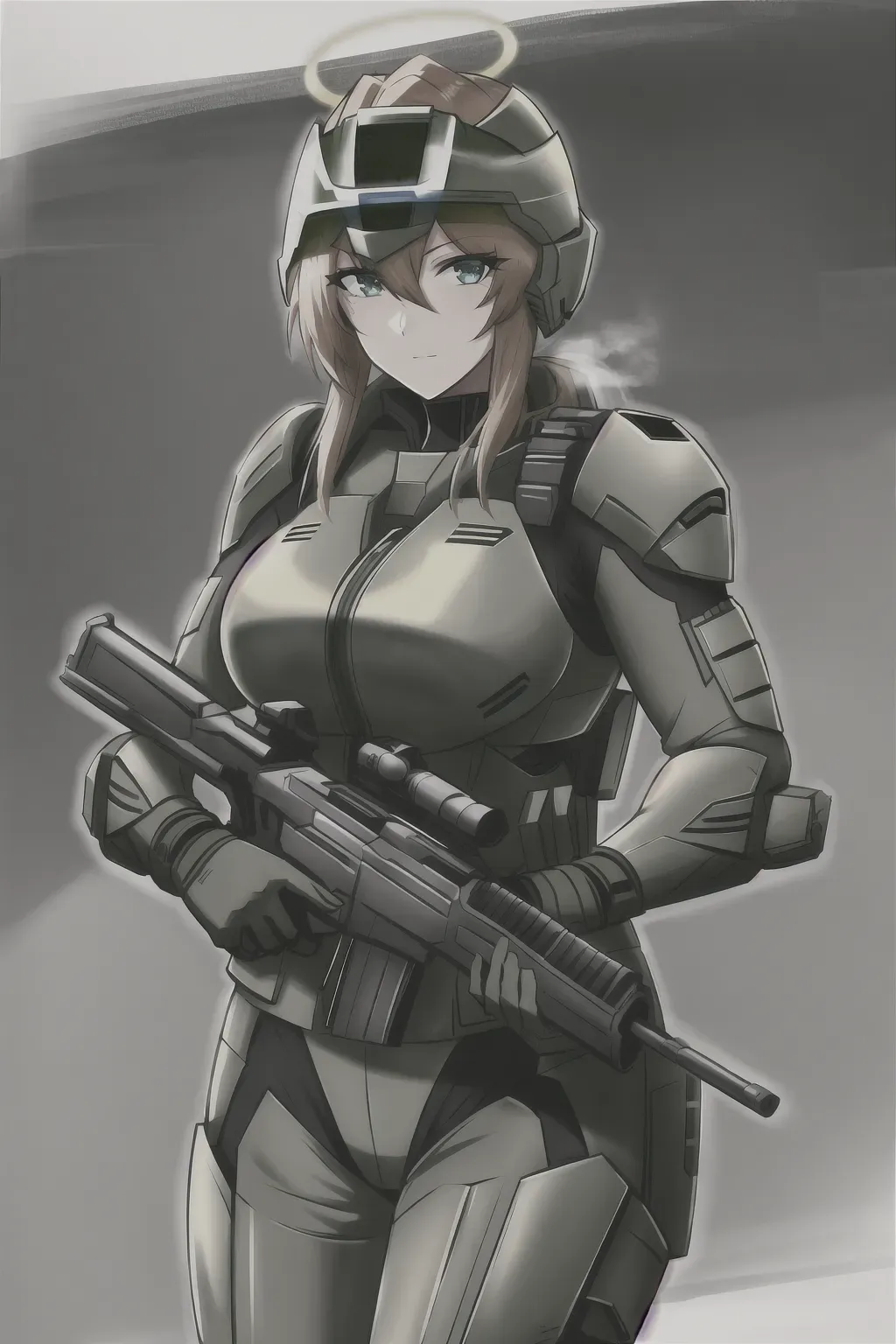 Steam Műhely::Tactical Operator Anime Girl - Animated Wallpaper