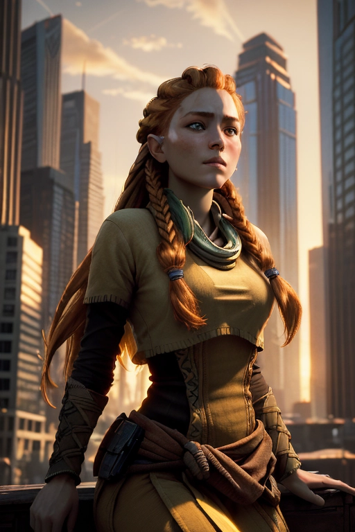 ((ultra detailed, masterpiece, absurdres))
<lora:jgbMXRJDzWy_HFWAloy:.8> HFWAloy, 1girl, orange hair, green eyes, long hair, braid, Cityscape during Golden Hour