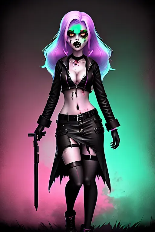 Zombie Girl My version of Max Grecke s Zombie girl from his DTIYS Challenge