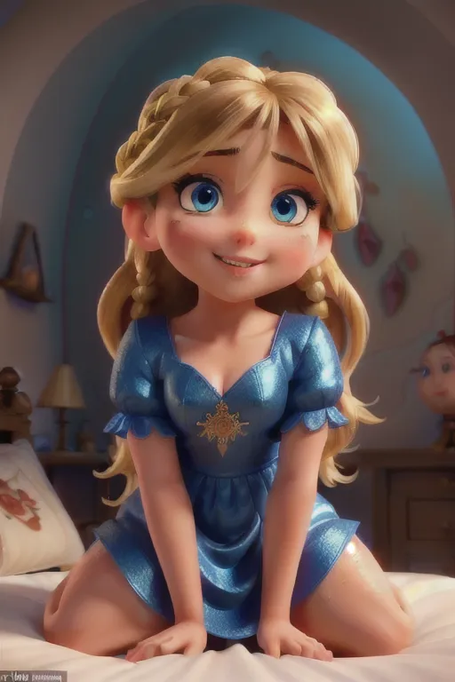 High fantasy, a sexy, cute, english princess, in bed, braided golden brown hair, fair skin, dark eyebrows, blue orgasmic eyes, small nose, soft cheeks, full lips, oragsmic smile, narrow chin, silky pink dress, thicc figure, thin waist, thicc ass, full thighs, wet pussy, aroused clit, throbbing anus, laying down, legs spread open, submissive, sweet, in my hovel, in my bed, fireplace, high definition, 4k quality, excellent lighting, great shading, pristine detail, very clear picture, beautiful vibrant colors, accurate at lower promp guidence, ultra realistic, five fingers per hand.