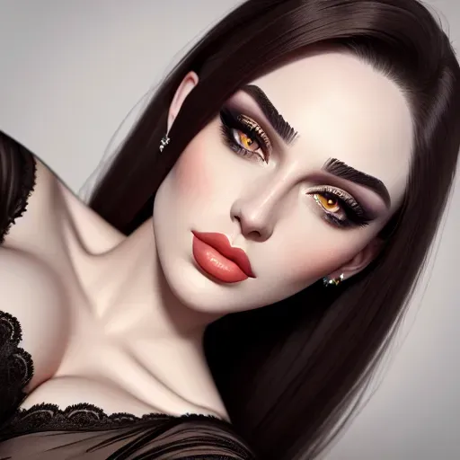 a digital selfie,a beautiful 18 year old girl,wearing dress,silky hair,charming face,beautiful lips,black eyes,curved eyebrows,pale skin,satisfaction,highly detailed,artstation,surreal,ultra realistic,smooth