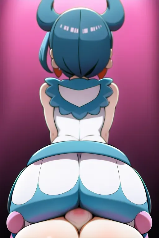 gloria (pokemon), marnie (pokemon), 2girls, colourful, nsfw, <lora:dpmg_buttjob:1>