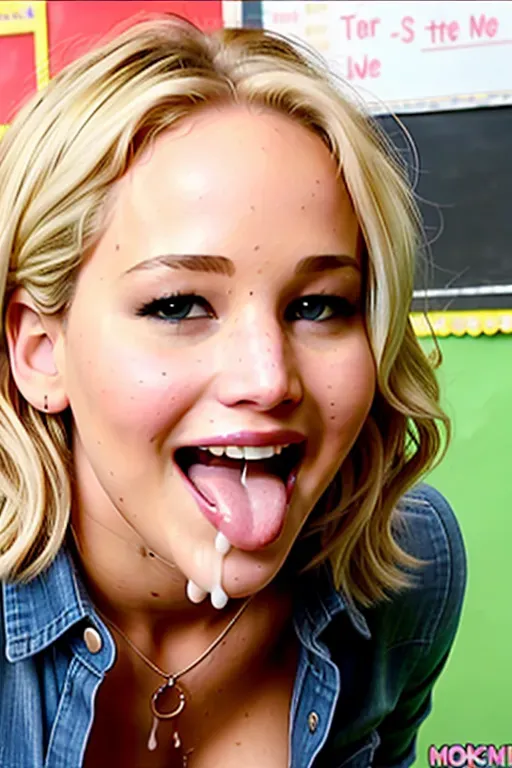 jennifer lawrence face cum Jennifer Lawrence Facial Cumshot 001 « Celebrity Fakes 4U