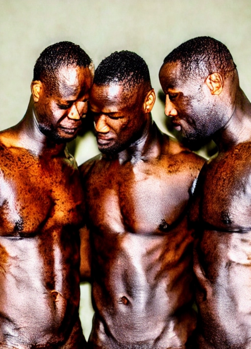 <lora:plVOedlDbyM_Adrienne:1> having sex with two black men, <lora:plVOedlDbyM_MMF_WOMANSANDWICH:1>, 1 female, 2 males,