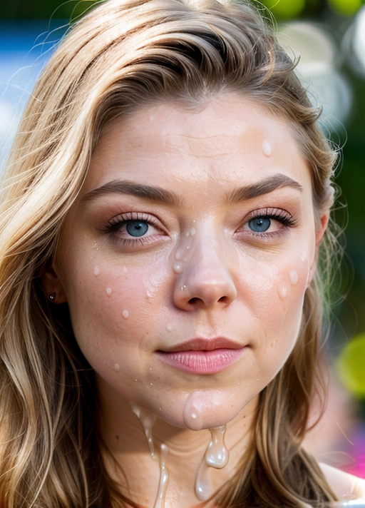 (naked nude Natalie Dormer 30 years:1.10),
(accurate face, photorealistic face,perfect face,detailed face:1.27),
(on the crowded festival:1.1),
dpmg_face_cum_v1, (covered in cum, cum on face, facial, bukkake,cum on hair:1.38),
<lora:bukkake:0.251>,(face close up:1.285),
uncensored,
HDR, UHD, 64K,
Highly detailed,
Studio lighting,
Professional,
Unreal engine,
Vivid Colors,
Bokeh
