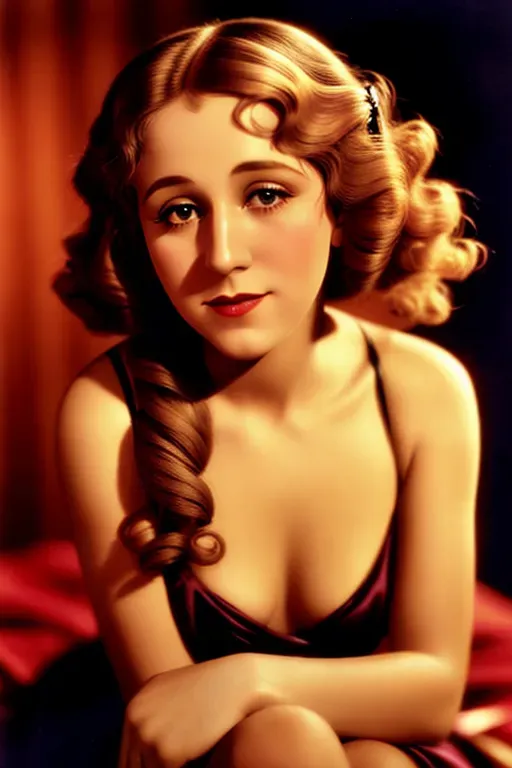 a digital color photo of,
mary pickford,five slender fingers,long hair,gorgeous face,beautiful lips,curved eyebrows,smooth skin,erotic,ultra realistic,professional,surreal,cinematic lighting,editorial