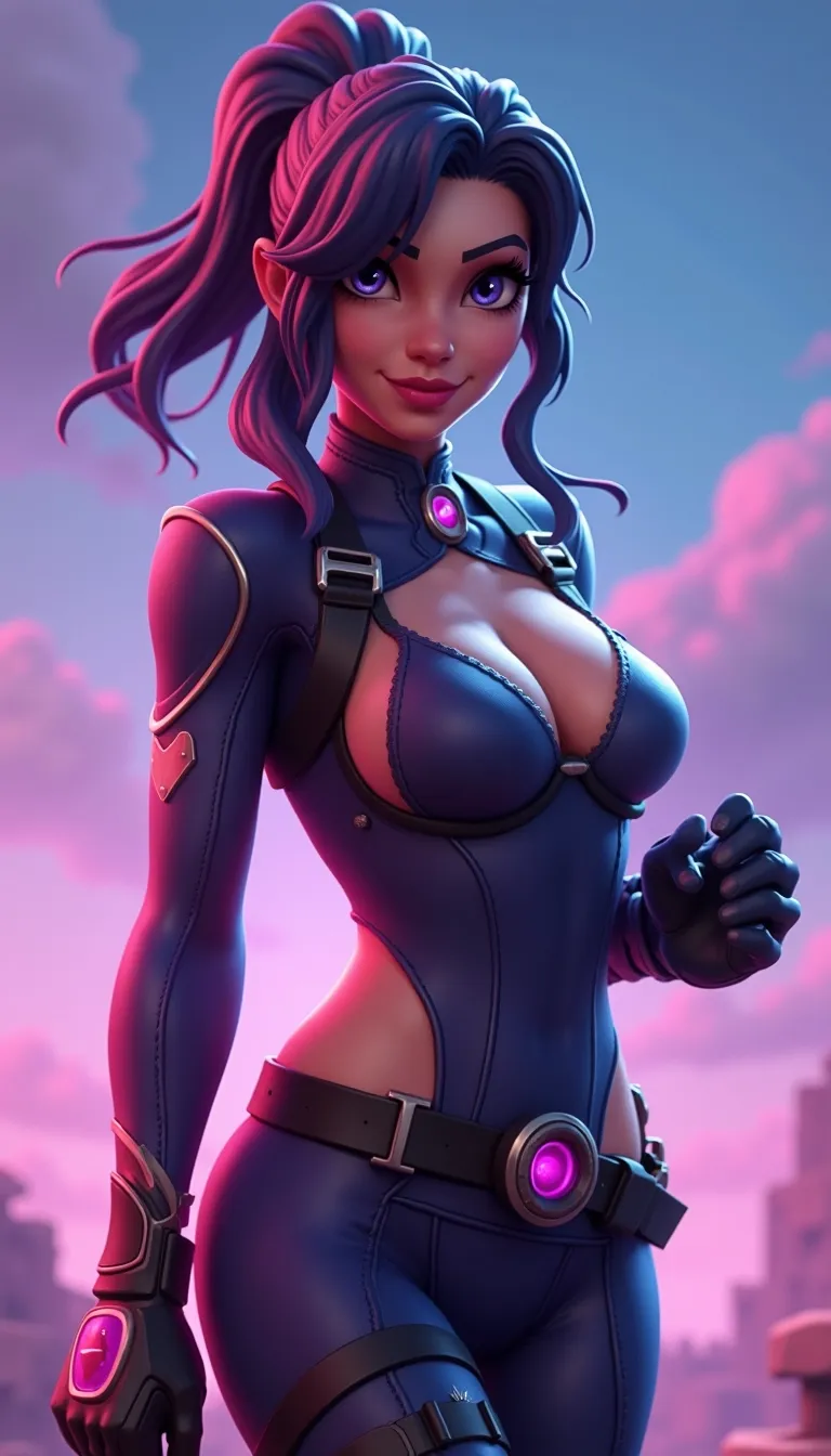 Fortnite evie from fortnite korean big chest area