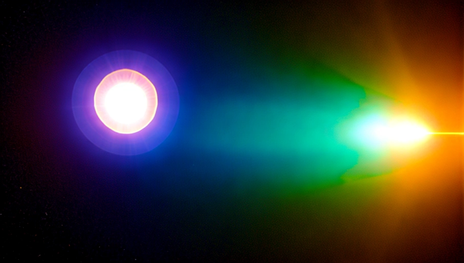 a 64k high detailed photo of body shot of the Light seen in Near Death Experience Research,