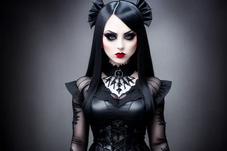 Dopamine Girl - photo shot, 25 year old, a gorgeous gothic girl ...