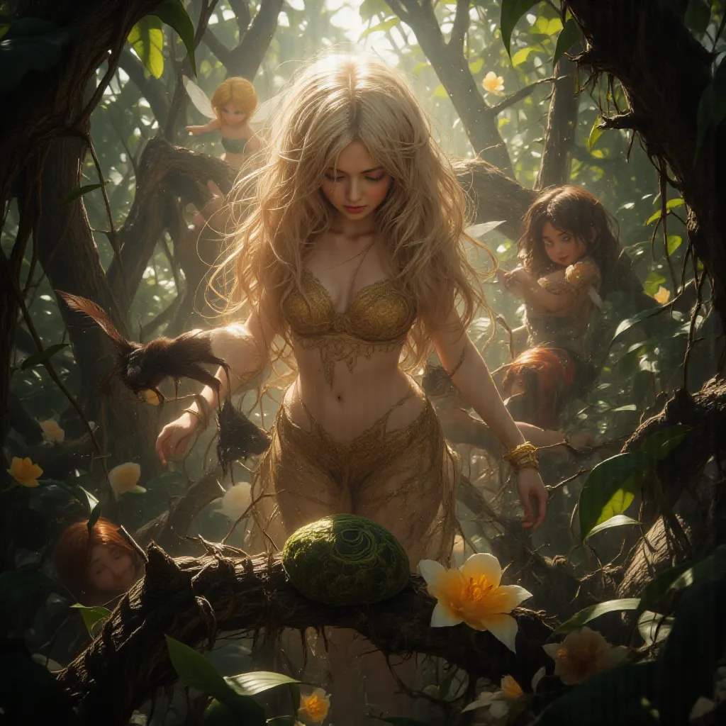 AI Art by MAGENTA CHARIZARD | Dopamine Girl
