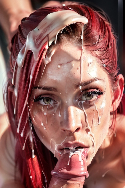 ((ultra beautiful woman)), (<lora:PN7xrGpnVMg_Ashlee:0.8>), (( youthful, pale skin, (hard nipples))), ((red messy hair)),
(Sucking mouth, detailed blowjob features, lips wrapped around penis shaft, crying), Full eyelashes, high cheekbones, narrow hips, thin thighs,
((topless)), (cum, cum dripping),
lying down, ((showing her tight ass)), (((nude))), 5 fingers,
Ultra detailed face features, Ultra detailed skin features, Ultra detailed pouting full lips, Ultra detailed eyes features, Ultra , Ultra detailed goosebumps features, (realistic hair texture:1),
((((facial closeup, covered in cum, cum facial, (eyes crossed, stupid expression, mouth full of cock), cum in her mouth, cum drool, cum in her nose, cum on her cheeks, cum on her forehead, cum in her eyes, vile cum, gross cum, disgusting cum, bukkake, sucking realistic penis, (detailed penis features), forced blowjob, deep throat, face-fucking)))),
Beautiful slightly asymmetrical face,
( soft light, atmospheric lighting),
(((captured with a 85mm lens:1), (sharp focus), bokeh, bokeh lighting, ultra best quality, ultra high quality, ultra high resolution, ultra high realism, ultra high realistic, ultra high masterpiece 1.2, ultra cinematic effects, foreground focus, foreground lighting, ultra cinematic lighting, ((ultra perfect teeth)), ultra perfect accurate portrait, super ultra accurate, ultra detailed, ultra accurate detailed, surrealism, ultra unreal engine, intricate, epic, hyper realistic, ultra detailed photograph, detailed gorgeous face,
<lora:dpmg_3d_rendering:0.1>, <lora:epiCRealLife:1>,<lora:dpmg_add_detail:0.5>, <lora:epi_noiseoffset2:1.5>,
32k, HDR, highest quality, highest resolution, absurdres, smooth, (soft lines), (soft edges), (perfect edges), (soft lighting), (soft glow), (cinematic lighting), (cinematic composition), (photorealist:1.72), (photorealism:1.72), (masterpiece:1.72), --s 750 --v 5.2,