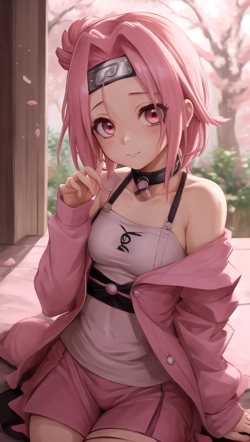 A cute and beautiful Loli Sakura Haruno from Naruto