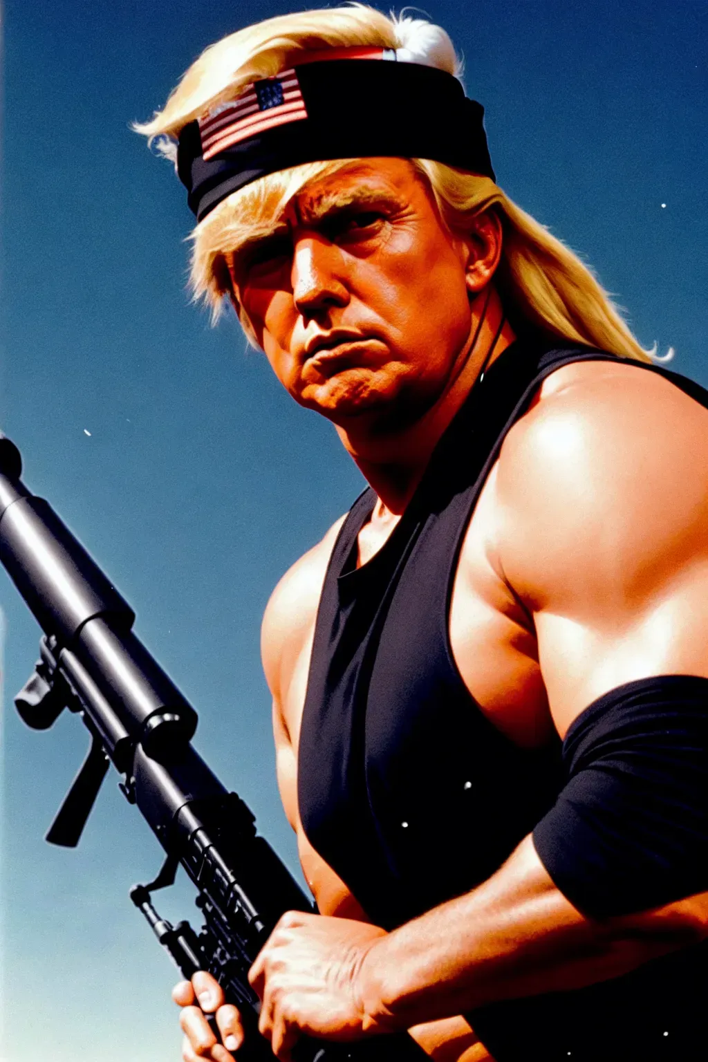 a high resolution medium close up photo of, Donald Trump, dr... - AI ...