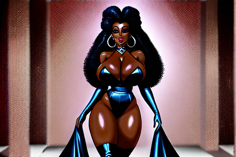 amara la negra as a dominatrix