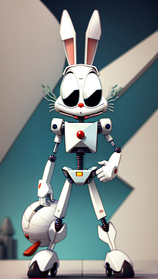 Bugs bunny, robot rick