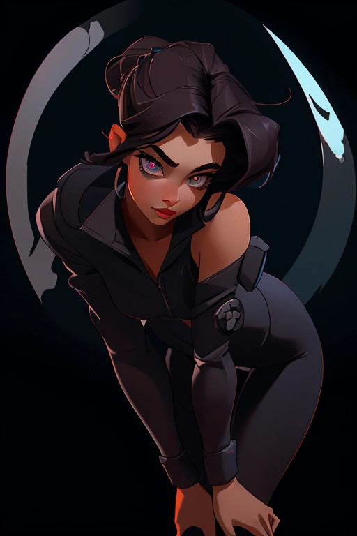 It is the year 3033, we are all a part of an interstellar empire, we see a beautiful imperial navy doctor, she is the chief medical doctor on my starship, she is dark skinned black woman, she is cute, submissive, sweet, she has a short tied up hairstyle hairstyle, her hair is black, she has sexy brown eyes, dark eyebrows, wide concave nose, high cheekbones, soft cheeks, full lush lips, she has a lean curvy figure, small cup perky breasts, thin stomach, thin thighs, round thicc ass, sexy legs, cute feet, she is halfway undressed, her uniform is a dark colored military style hospital uniform, she is half naked, me and her are about to have sex, she is aroused, we see her aroused pussy, aroused clit, shaved pussy, we are in my private living quarters,((high definition)), ((4k quality)), ((excellent lighting)), ((great shading)), ((pristine detail)), ((really clear picture)), ((beautiful vibrant colors)), ((accurate at lower prompt guidance)), ((ultra realistic)), (((five fingers per hand))), (((two arms per person))), (((two legs per person))), (((two hands per person))), (((two feet per person))), ((((100 percent according to prompt)))) (((detailed hi-res eyes))), (((highly detailed irises))), (((realistic pupils)))