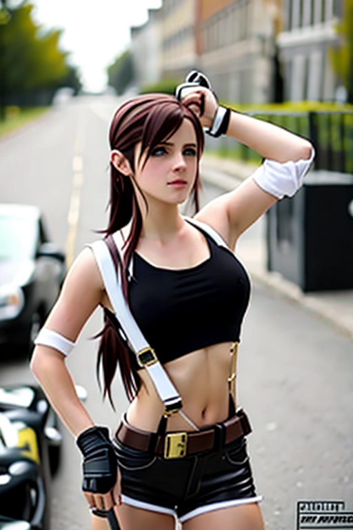 Tifa Lockhart cosplay,emma watson