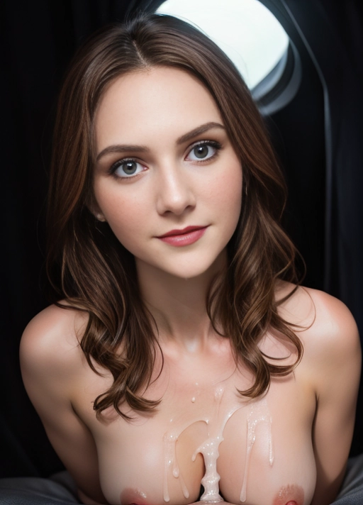 emilia jones ,girl, natural brunette hair, blue eyes, slender, big natural breasts, smiling evil, blowbang, blowjob, (nude), ((cum on face))<lora:dpmg_blowbang:0.4>, 6 man, perfect lighting 6 cock, (highly realistic detailed face), dpmg_face_cum_v1, redmoon <lora:bukkake:0.5>, highly realistic detailed cock
View from above
Fisheye lens, redmoon
HDR, UHD, 64K
Highly detailed
Studio lighting
Professional
Unreal engine
Vivid Colors
