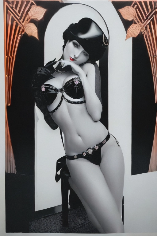 ((((Erotic art deco bad-girl art full color lithograph illustration)))), ((full color)), extreme closeup pov navel, sniffing a black rose, gorgeous young nude redhead woman, completely naked, beautiful face, (sexually aroused smile), ((alluring smile)), (((seductive expression))),((((flirting)))), beautiful eyes, ((((looking at me)))),(((looking into my eyes))), ((legs spread open)) ,(((showing pussy))),((looking at viewer)), in a rose garden full of black roses,