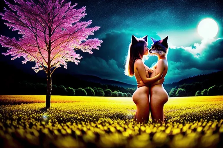 cat girl, naked, library, insanely hot, sunset, kiss, hug, cute, sexy, gorgeous, fuzzy, cuddly, 1 girl, 2 girls, 3 girls, lesbian, small tits, big tits, tits, athletics, slim, workout, mirror, cat ears, cat tail, fox ears, fox tails, fluffy tails, sun, moon, rain, city, forest, flower field, meadow, illuminated, stormy, glowing, sparkling, beautiful, glossy, moist, wet, shower, clothes, nature, animals, bird, penetration, night, day, yin, yang, yin and Yang,