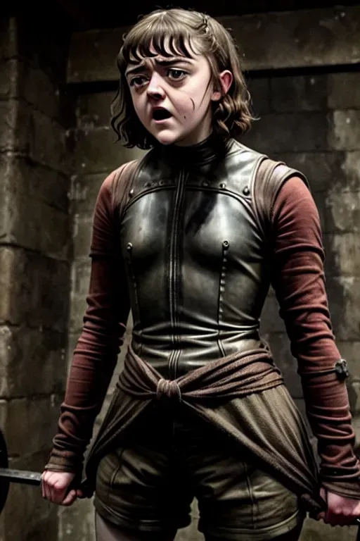 maisie williams being tortured