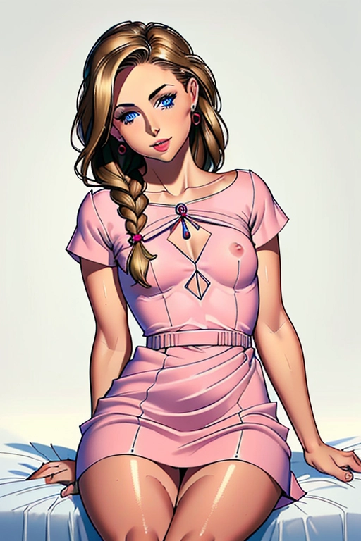 My best friend is a cute Christian lady, offspring of a pastor, wife of a deacon, sexy, submissive, dark blonde hair, haire is braided, dark eybrows, sweet blue eyes, concave nose, soft cheeks, full lips, small chin, slim figure, small breasts, thin waist, curvy hips, thicc ass, full thighs, thigh gap, wearing a pink easter sunday dress, skirt pulled up, nipples poking her blouse, naked wet aroused clit, naked aroused vagina, naked throbbing brown anus, crawling on my bedroom floor, presenting me her ass, showing off her ass, just beside the bed, begging, needing my cock, wanting to bear my seed, ((high definition)), ((4k quality)), ((excellent lighting)), ((great shading)), ((pristine detail)), ((really clear picture)), ((beautiful vibrant colors)), ((accurate at lower prompt guidence)), ((ultra realistic)), (((five fingers per hand))), (((two arms per person))), (((two legs per person))), (((two hands per person))), (((two feet per person))), ((((100 percent according to prompt))))