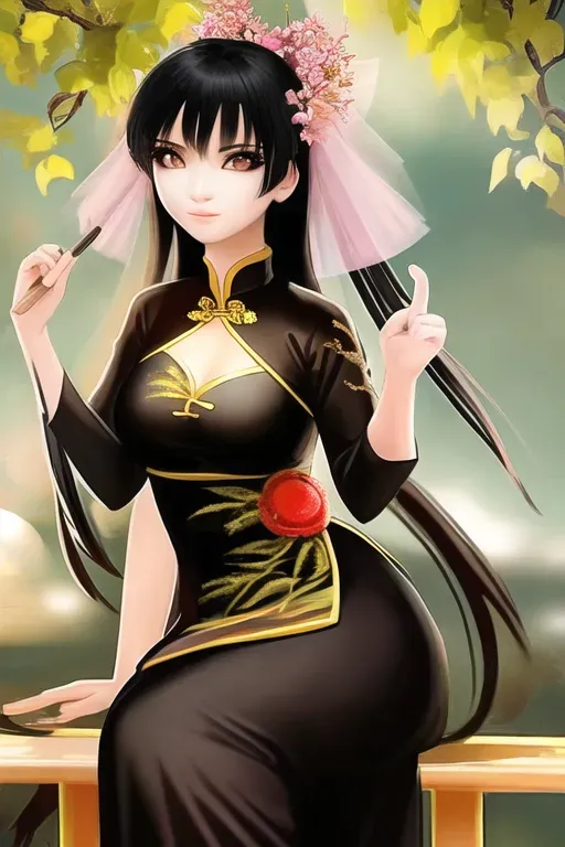 a very beautiful Vietnamese girl